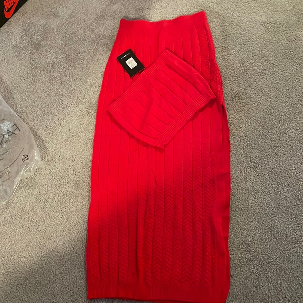 Warm feelings skirt set